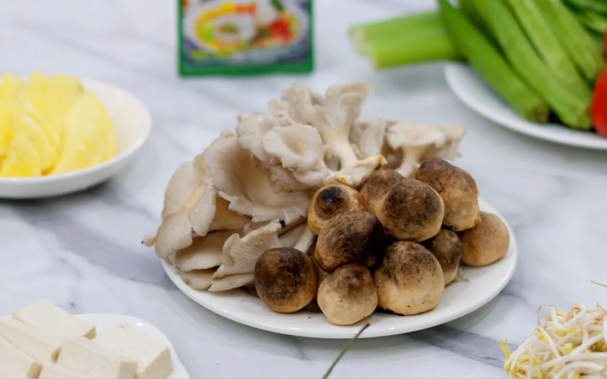 Bước 1: Sơ chế nguyên liệu