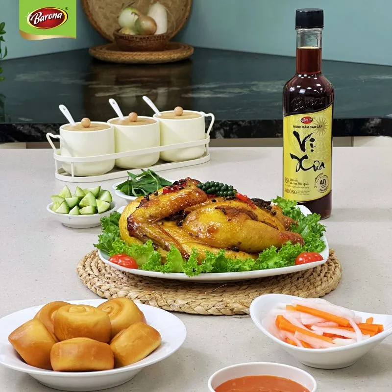 GÀ NƯỚNG MẮM NHĨ