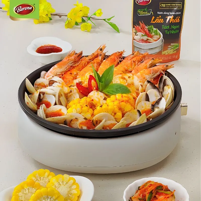 HẢI SẢN XỐT THÁI