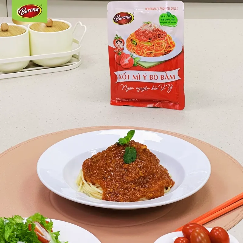 MÌ Ý XỐT BÒ BẰM