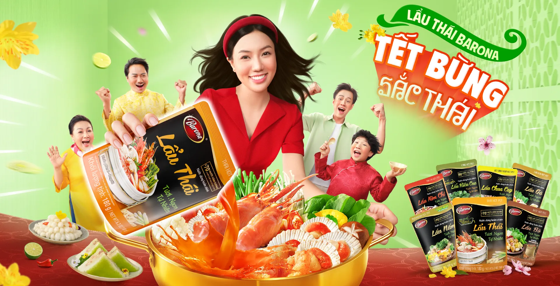 ĐẠI TIỆC MÓN THÁI - NGON BỪNG SẮC THÁI