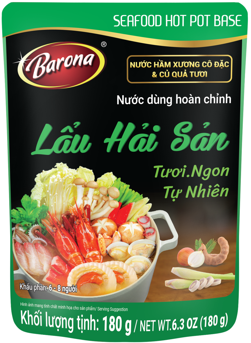 Nước Dùng Hoàn Chỉnh Barona - Lẩu Hải Sản
