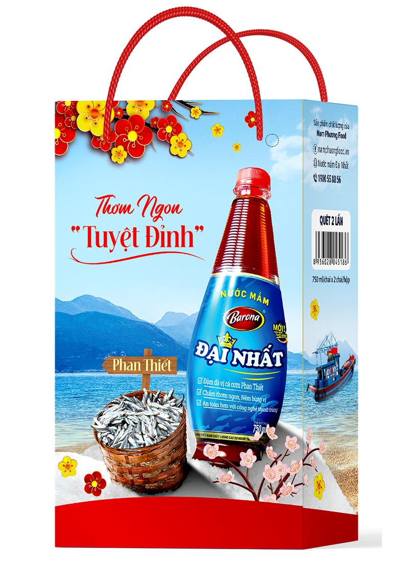 Hộp xuân nước mắm Đại Nhất