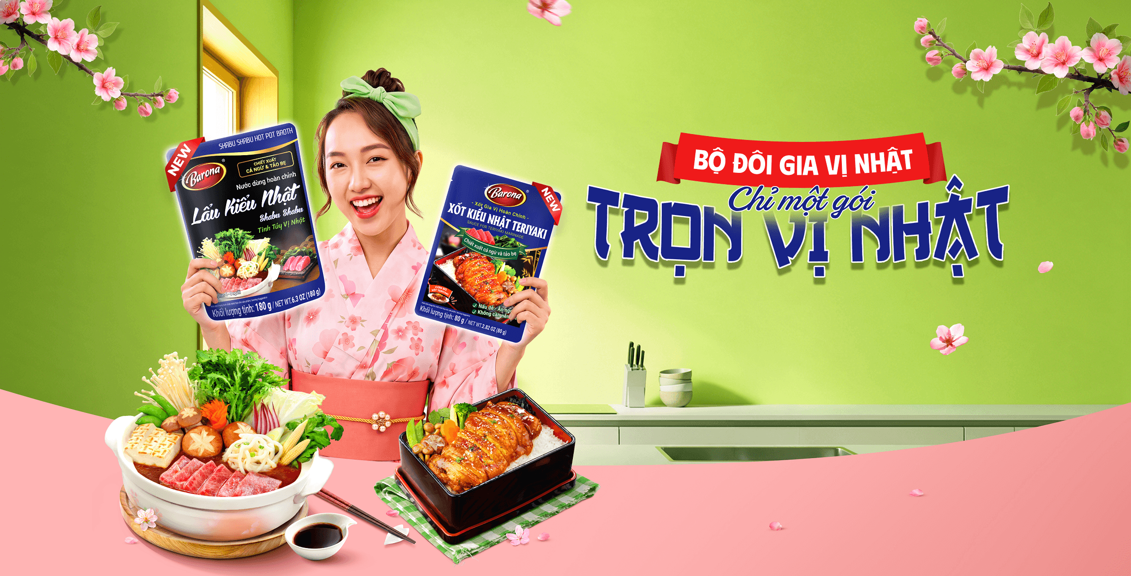 Bộ đôi gia vị hoàn chỉnh Nhật