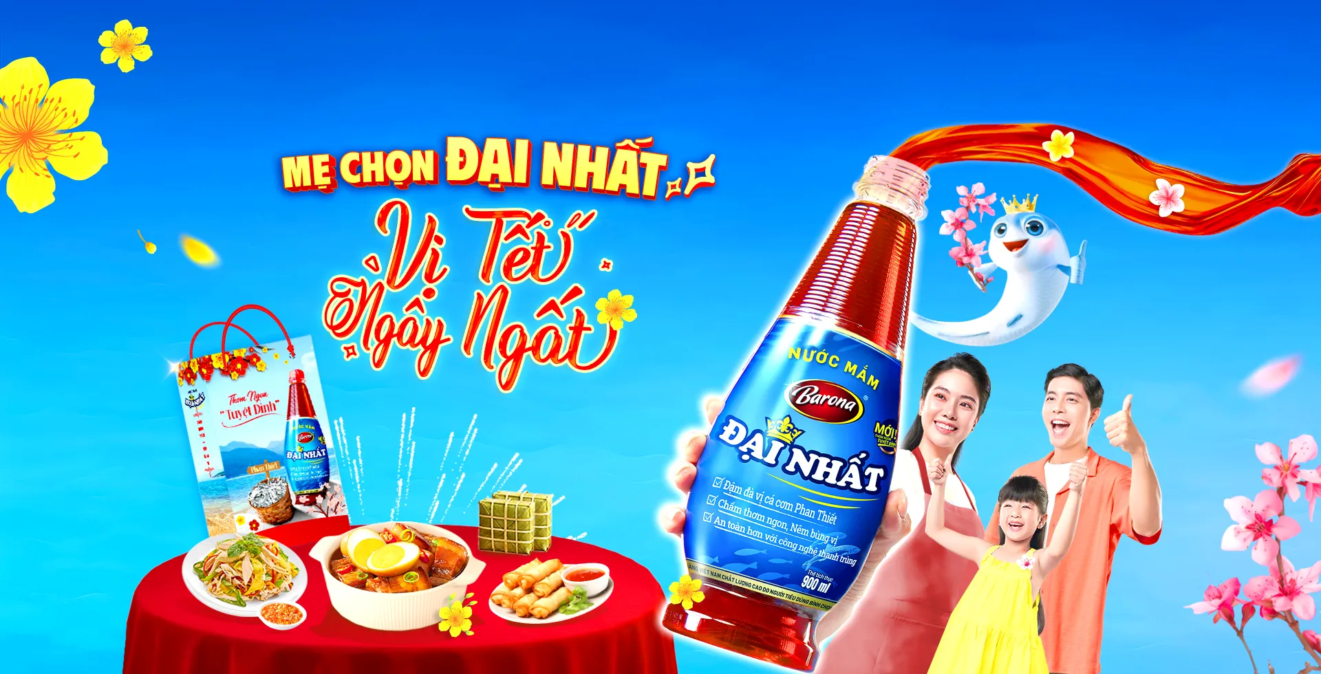 NƯỚC MẮM ĐẠI NHẤT - MẸ CHỌN LÀ NHẤT